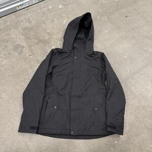 Burton Living Lining Hooded Softshell Full Zip Ski Jacket Black Women’s Medium